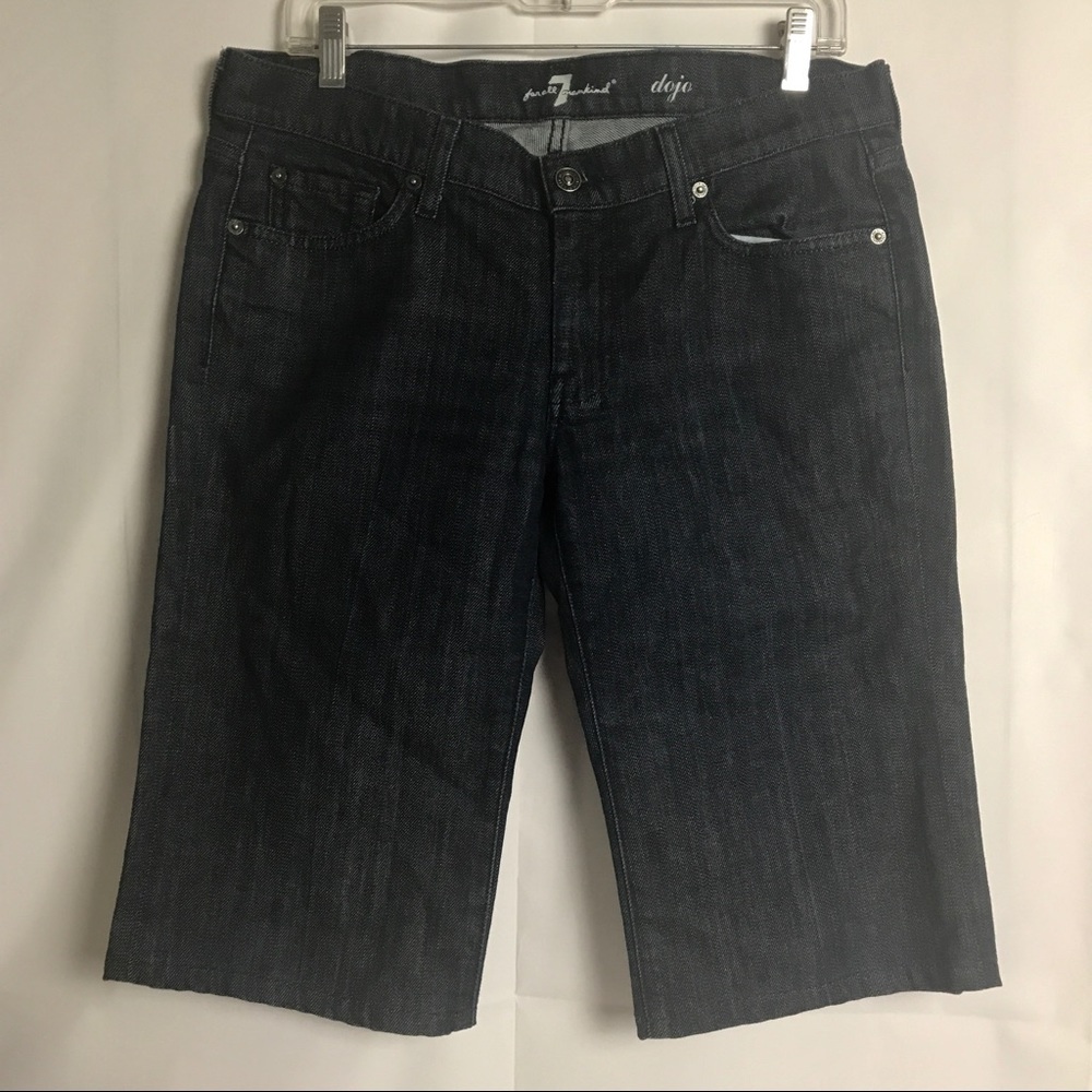 7 For All Mankind DOJO Jean Shorts 31 Bermuda
